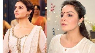 Kalank Inspired Alia Bhatt Makeup- Nude Look