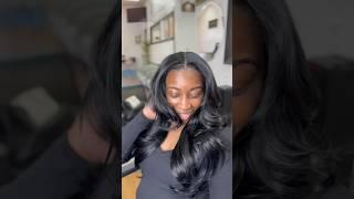 Atlanta Hair Stylist Amber Nicole does Glue-less Pronto Install #atlantahairstylist #atlhairstylist