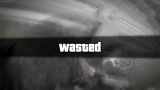 wasted На моцике упал