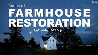 Farmhouse Restoration | Entryway Shoe Storage & Closet | Ep.15 |