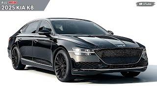 2025 KIA K8 Unveiled - The Most Luxurious Premium Mid-size Sedan !!