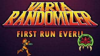 Super Metroid Varia Randomizer - FIRST EVER RUN!