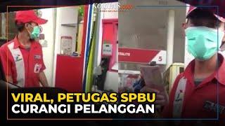 Petugas SPBU di Bintaro Curang, Kurangi Jumlah Liter BBM Pelanggan