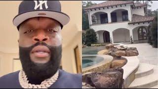 "Feels Good To Be Back" Rick Ross Visits The $10M Mansion He Bought & Abandoned 3 Months Ago