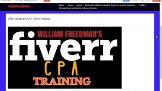 WILLIAM FREEDMANS FIVERR CPA TRAINING