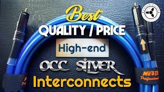 Best quality/price ratio high-end occ silver interconnects