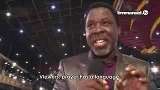 ANOINTED PRAYER TO CAST OUT DEMONS!!! TB Joshua Mass Prayer 240p