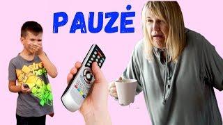 PAUSE CHALLENGE￼ 24 val. MAMA ant PAUZĖS APSIPYLĖ SU COLA. *Fanų komentarai*