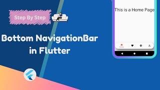 Bottom Navigation Bar Flutter | Flutter Bottom Navigation Bar