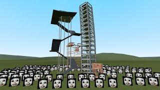 AHENO NEXTBOT VS TOWERS - GMOD