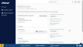 How To Create An Email Account In cPanel | YottaSrc