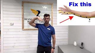 Ulnar nerve flossing - numb pinky