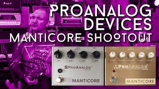 Handwired vs. V2 - Proanalog Devices Manticore Shootout