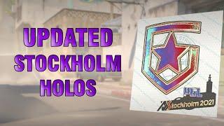 Counter Strike 2 - UPDATED Stockholm 2021 Holo Stickers Showcase