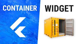 Flutter Container Widget