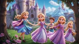 Sofia The First, Elsa & Rapunzel | S1 E34 | With their babies | Disneyjunior | Bedtime Story English