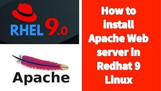 How to install Apache Web server in Redhat 9 | Install Apache in Redhat 9 @RockingSupport