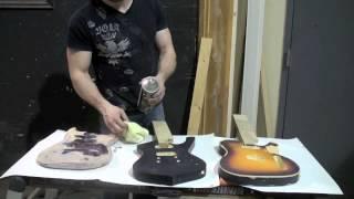 How to paint your guitar: Sealer and base coat (part 3 of series)