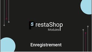 Formation complète en développement de module PrestaShop avec Symfony: #4 Enregistrement