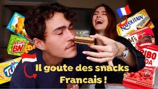 MON MEC INDONÉSIEN GOUTE DES SNACKS FRANÇAIS ...