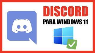 ▶️ CÓMO DESCARGAR DISCORD EN WINDOWS 11 2021  TUTORIAL INSTALAR DISCORD PASO A PASO 2022