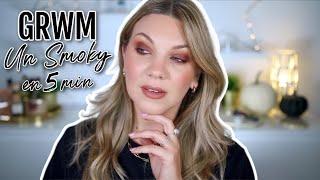GRWM : SMOKY EYES ULTRA RAPIDE & MAQUILLAGE D'AUTOMNE
