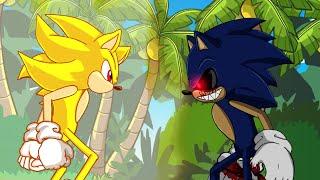Super Sonic vs Sonic.EXE . Sonic the Hedgehog Animation . Ep2