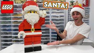 MASSIVE LEGO SANTA CLAUS!!