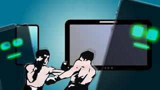 Screen Time with Eric Polley  - Tablet VS Cell Phone EP 02 -  ANIMATED CARTOON