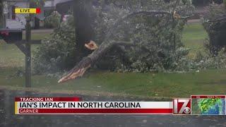 CBS 17 Mobile News Tracker: Ian's impact in North Carolina