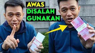 AWAS DISALAHGUNAKAN KERTAS PUTIH SEGEPOK BERUBAH JADI UANG !! RAHASIA SULAP YANG BISA DISALAHGUNAKAN