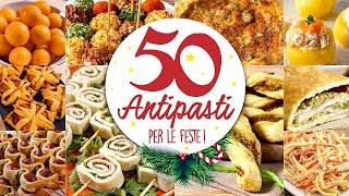 50 ANTIPASTI PER LE FESTE  TANTE RICETTE FACILI E VELOCI - Buon'Idea