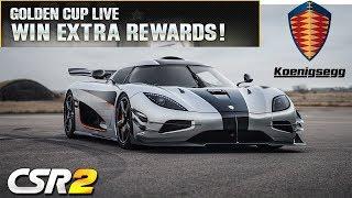 Golden Cup And Maxing Out The Koenigsegg One:1   | Csr Racing 2