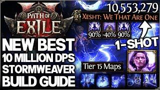 Path of Exile 2 - New Best 10 MILLION DPS 1 SHOT Stormweaver Build Guide - Upgraded Teleport Combo!