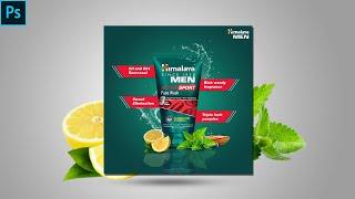 Photoshop Tutorial - E-commerce product banner design | Social Media Post Design in Photoshop