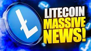 Litecoin MASSIVE NEWS UPDATE! - LTC Crypto Price Forecast 2024