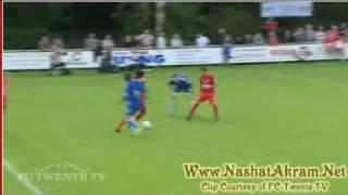 Nashat's first assist with FC Twente VS FC Emmen