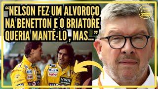 Como Piquet recebeu Schumacher na Benetton