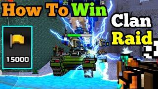 BEST & FASTEST Way To Get Clan Valor Points | How to Win Clan Raid in Pixel Gun 3D