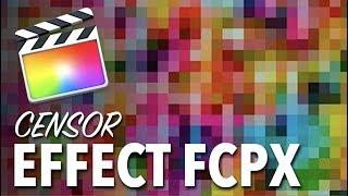 Censor Effect Final Cut Pro X - FREE Download
