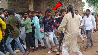 youth boys fighting in Golconda bonalu || fighting in Golconda fort #golcondabonalu2023