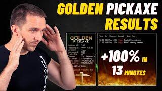 Golden Pickaxe Trading Robot RESULTS // Must watch...