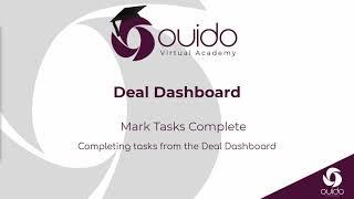 Deal Dashboard - Complete Tasks