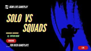 𝗗𝗔𝗬 322 | SOLO vs SQUADS only rush GAMEPLAY #𝗕𝗚𝗠𝗜 |  #bgmilive #shots #shortslive #shortsfeed #pubg