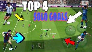 Which solo goal is the best???...  Pes mobile 2021