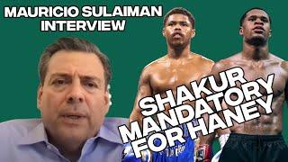 Mauricio Sulaiman Clearly Explains Shakur Stevenson's Mandatory Position For Devin Haney's Belts