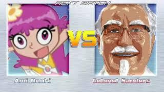 M.U.G.E.N Battle #393: Ami Onuki vs Colonel Sanders