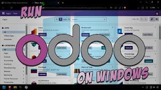 Install Odoo - Open Source Business Application Suite - on Windows