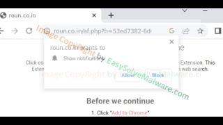 How to Remove Roun.co.in Phishing Pop-up Notifications?