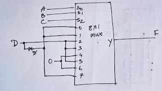 Q. 4.34: Implement the following Boolean function with a multiplexer (HDL—see Problem 4.48)